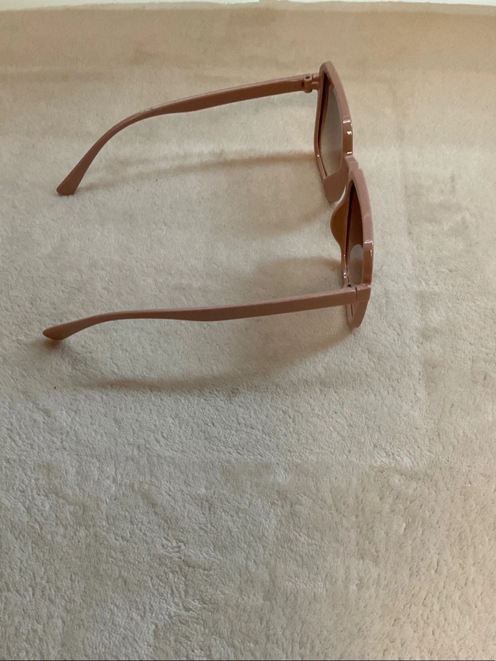 Women's Blush Square Sunglasses with Gradient Lenses